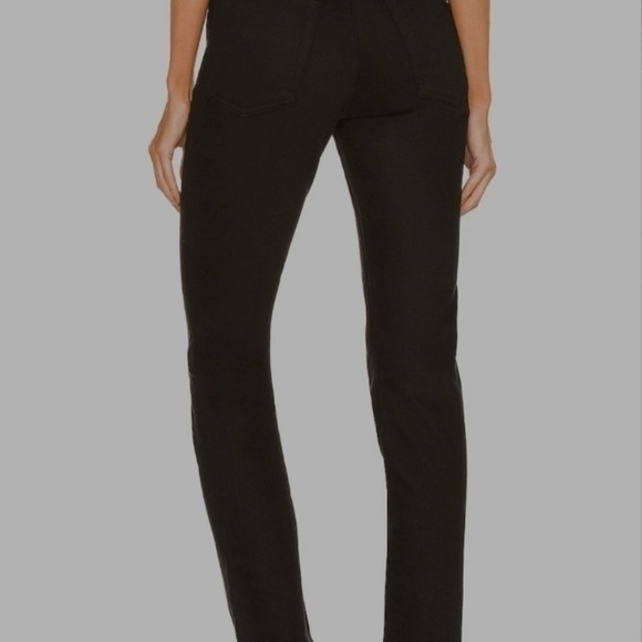 AG Alexxis Slim High-Rise Vintage Slim Black Jeans NWT - Picture 3 of 10